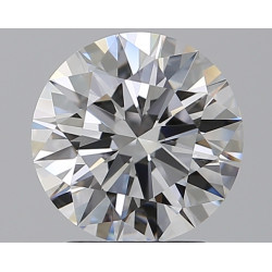 2.01-carat 圆形钻石