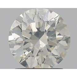 1.29-carat 圆形钻石