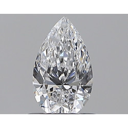 0.57-carat pear shape diamond