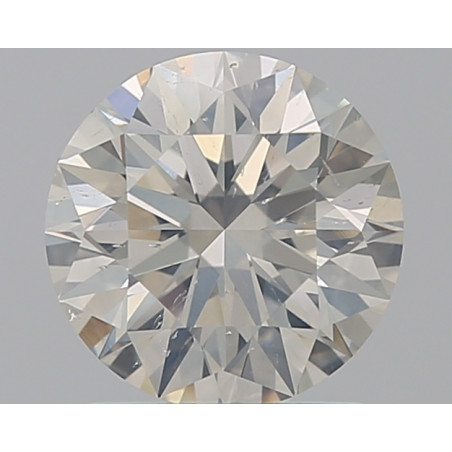 1.31-carat شكل ماسة دائرية