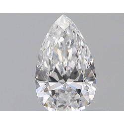 0.5-carat pear shape diamond