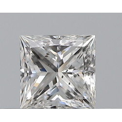 0.35-carat 公主形状钻石