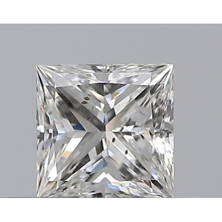 0.35-carat princess shape diamond