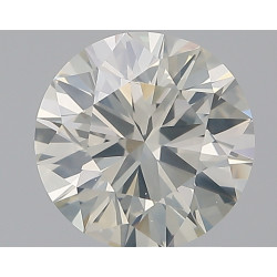 1.51-carat round shape diamond