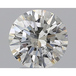 2.01-carat round shape diamond