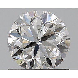 0.7-carat 圆形钻石