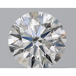 0.59-carat round shape diamond