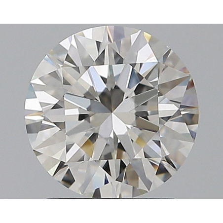 1.5-carat diamante de forma redonda