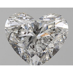 2.21-carat heart shape diamond