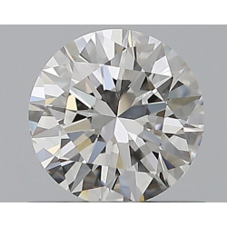 0.5-carat 圆形钻石