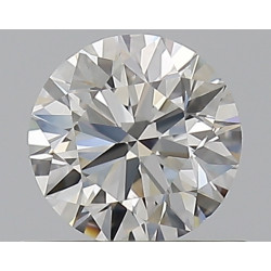 0.5-carat 圆形钻石