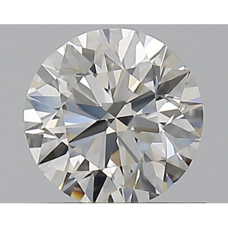 0.5-carat diamante de forma redonda