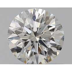 0.5-carat 圆形钻石