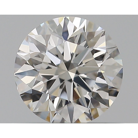 0.5-carat diamante de forma redonda