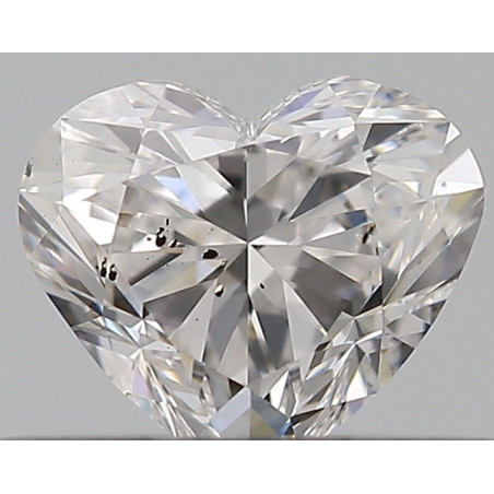 0.3-carat diamond in the shape of a heart