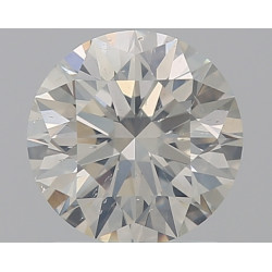 1.31-carat round shape diamond