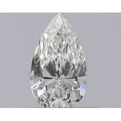0.31-carat 梨形钻石
