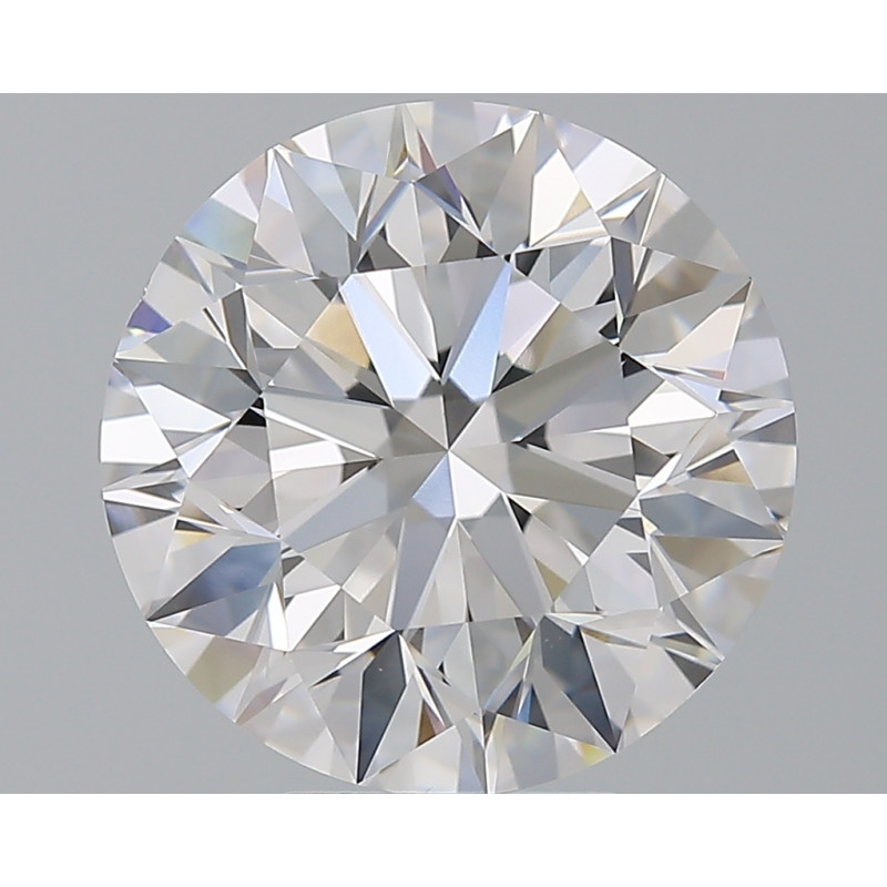 6.81-carat round shape diamond