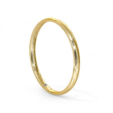 Anillo de Boda Prestigio Parisino de Oro Amarillo