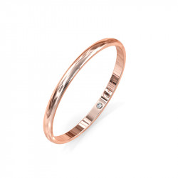 Ehering Halb-Rund Prestige Ros&eacute;gold | Celinni