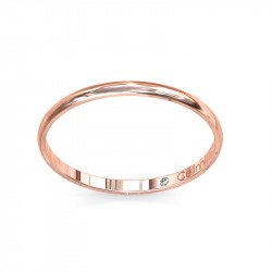 Ehering Halb-Rund Prestige Ros&eacute;gold | Celinni