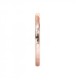 Ehering Halb-Rund Prestige Ros&eacute;gold | Celinni