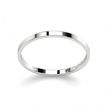 Platina Prestige Lint Trouwring