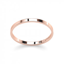 Ehering Band Prestige Ros&eacute;gold | Celinni