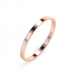 Ehering Band Prestige Ros&eacute;gold | Celinni