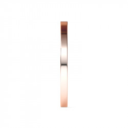 Ehering Band Prestige Ros&eacute;gold | Celinni