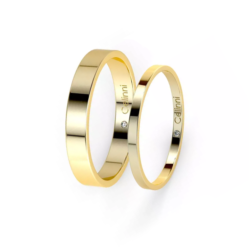 Bague Mariage Ruban Prestige Or Jaune