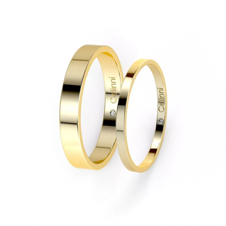Anillo de Boda Cinta Prestigio Oro Amarillo