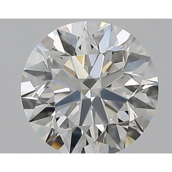 0.66-carat round shape diamond