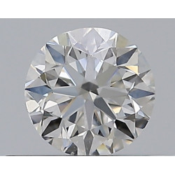 0.38-carat 圆形钻石