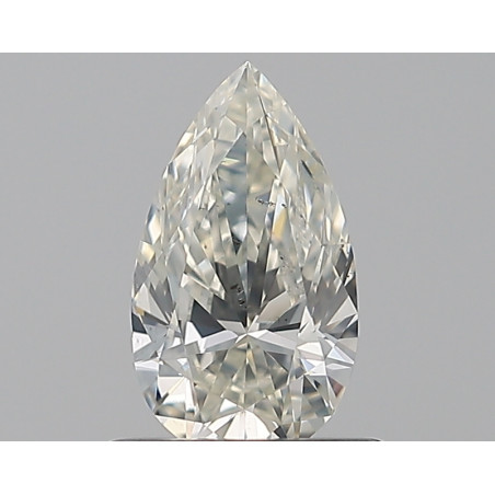 0.6-carat peervormige diamant