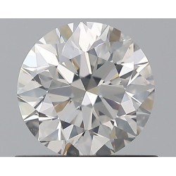 0.7-carat 圆形钻石