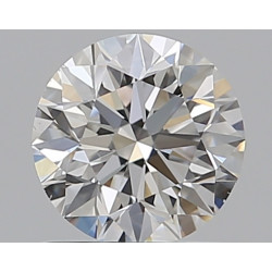 0.8-carat 圆形钻石