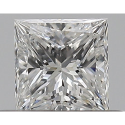 0.33-carat 公主形状钻石