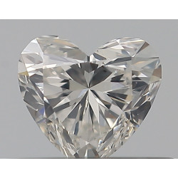 0.3-carat heart shape diamond