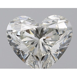 0.81-carat 心形钻石