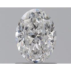 0.9-carat 椭圆形钻石