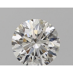 0.58-carat 圆形钻石