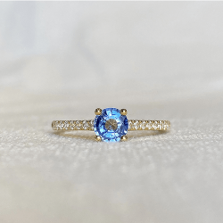 SOLIT&Auml;R GEBURTSTAG Elle BLAUER SAPHIR