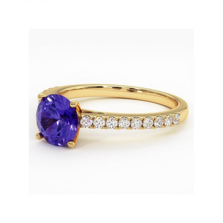 Solitaire Anniversaire Elle Tanzanite