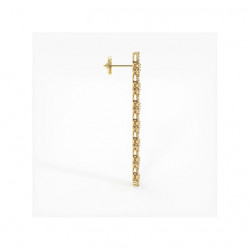 Reine Diamantohrringe aus 18K Gold & natürlichen Diamanten