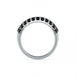 ANILLO DE ALTA JOYER&Iacute;A LOUIS XVI DIAMANTES NEGROS