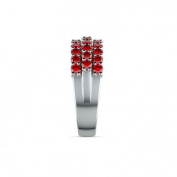 ANILLO DE ALTA JOYER&Iacute;A LUIS XVI RUB&Iacute;