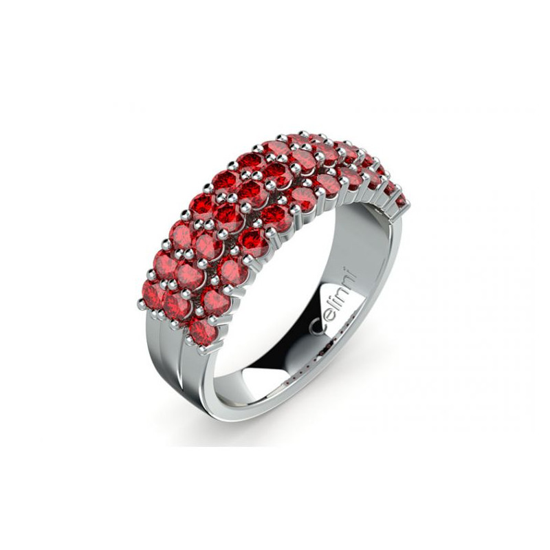 Bague Haute Joaillerie Louis Xvi Rubis