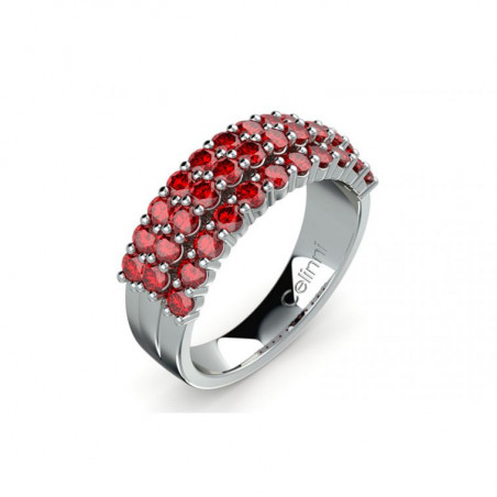 Anillo de Alta Joyería Louis XVI Rubí