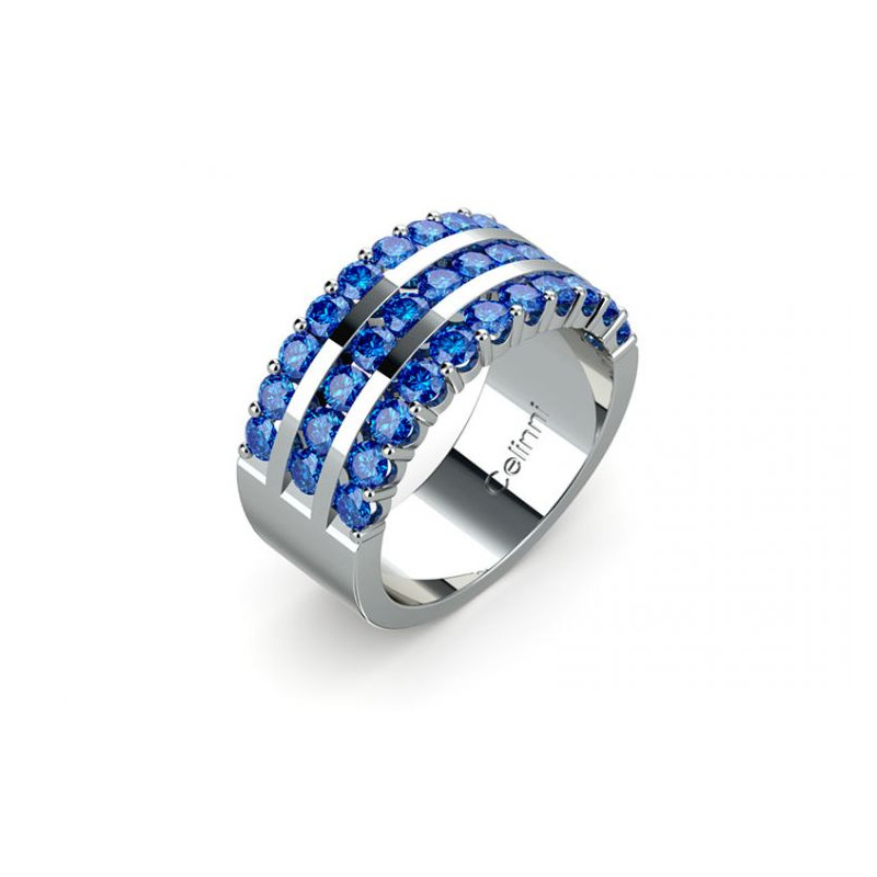 High Jewelry Maïtica Blue Sapphires Ring